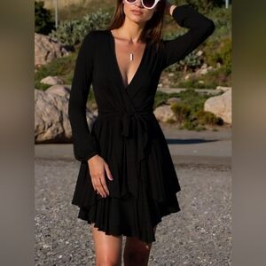 Elegant Black Women's Dress